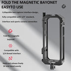 Extended Metal Cage for Insta360 X3 Camera