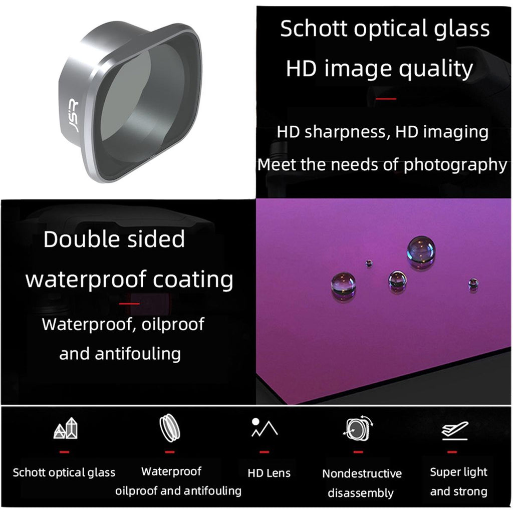 Aluminum Alloy Frame Lens Filters for Dji Fpv - Ks Star Night Nd8-64 Mcuv Cpl