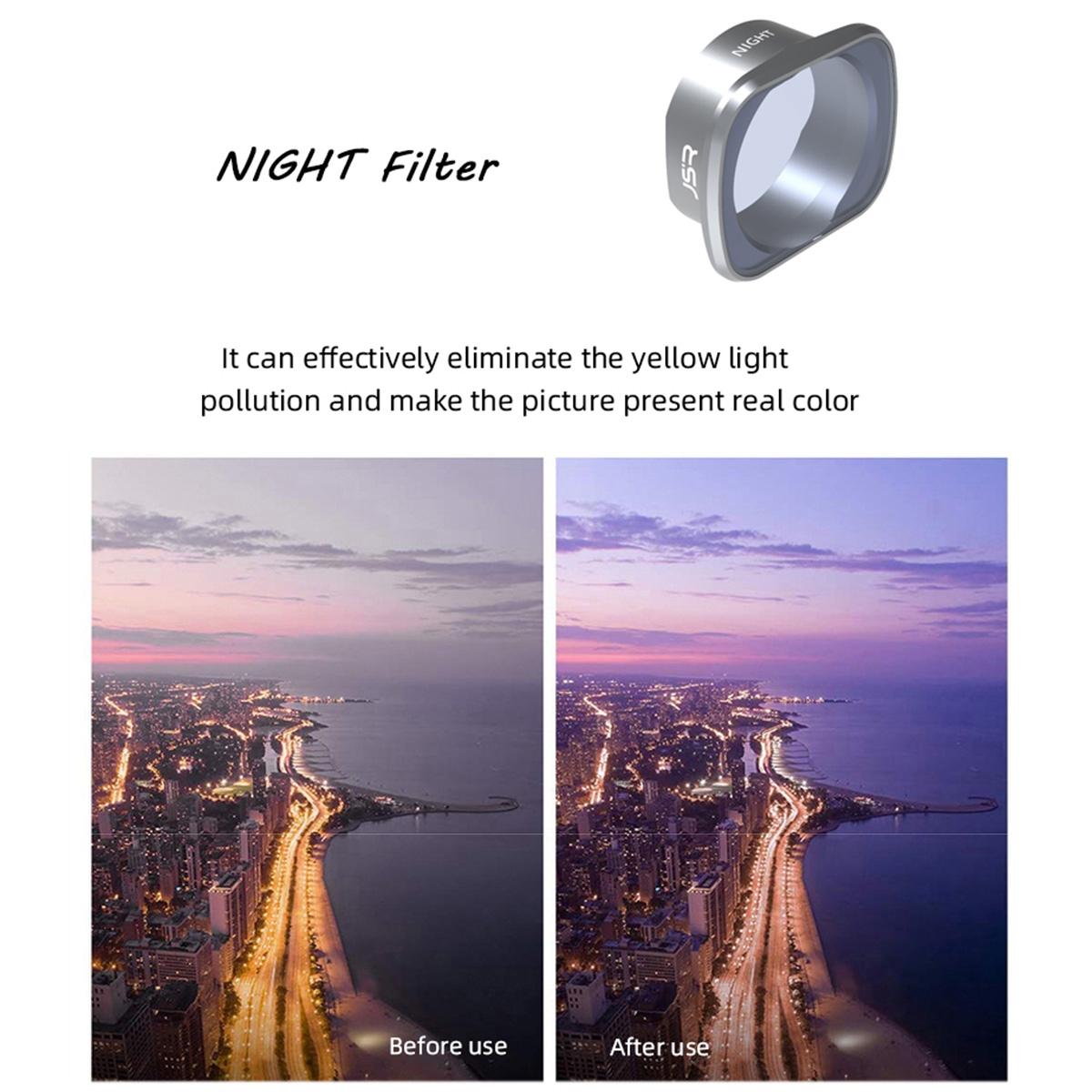 Aluminum Alloy Frame Lens Filters for Dji Fpv - Ks Star Night Nd8-64 Mcuv Cpl