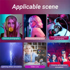 12 Effects Rgb Pocket Fill Light with 0.96 Tft Screen for M1se Photography