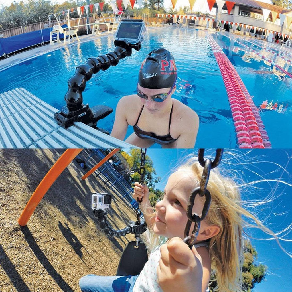 Jaws Flex Clamp Mount for Gopro Hero 12 - Action Sports Camera