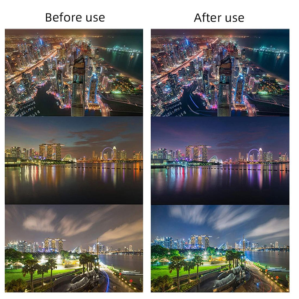Night Lens Filter for Gopro Hero8 Round Housing