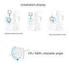 3-in-1 Lens Filter for Dji Mavic Air 2 Drone