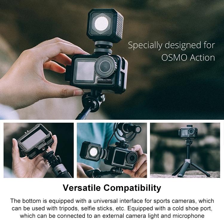 Vlog Accessory for Dji Action Camera - Sports Cage for Rabbits