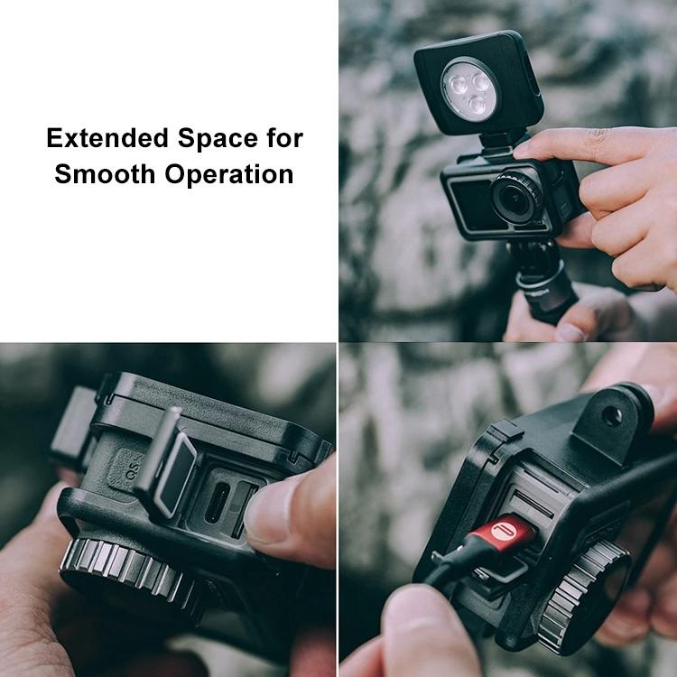 Vlog Accessory for Dji Action Camera - Sports Cage for Rabbits