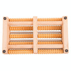 5-Row Solid Wood Foot Massager Non-Slip & Thickened