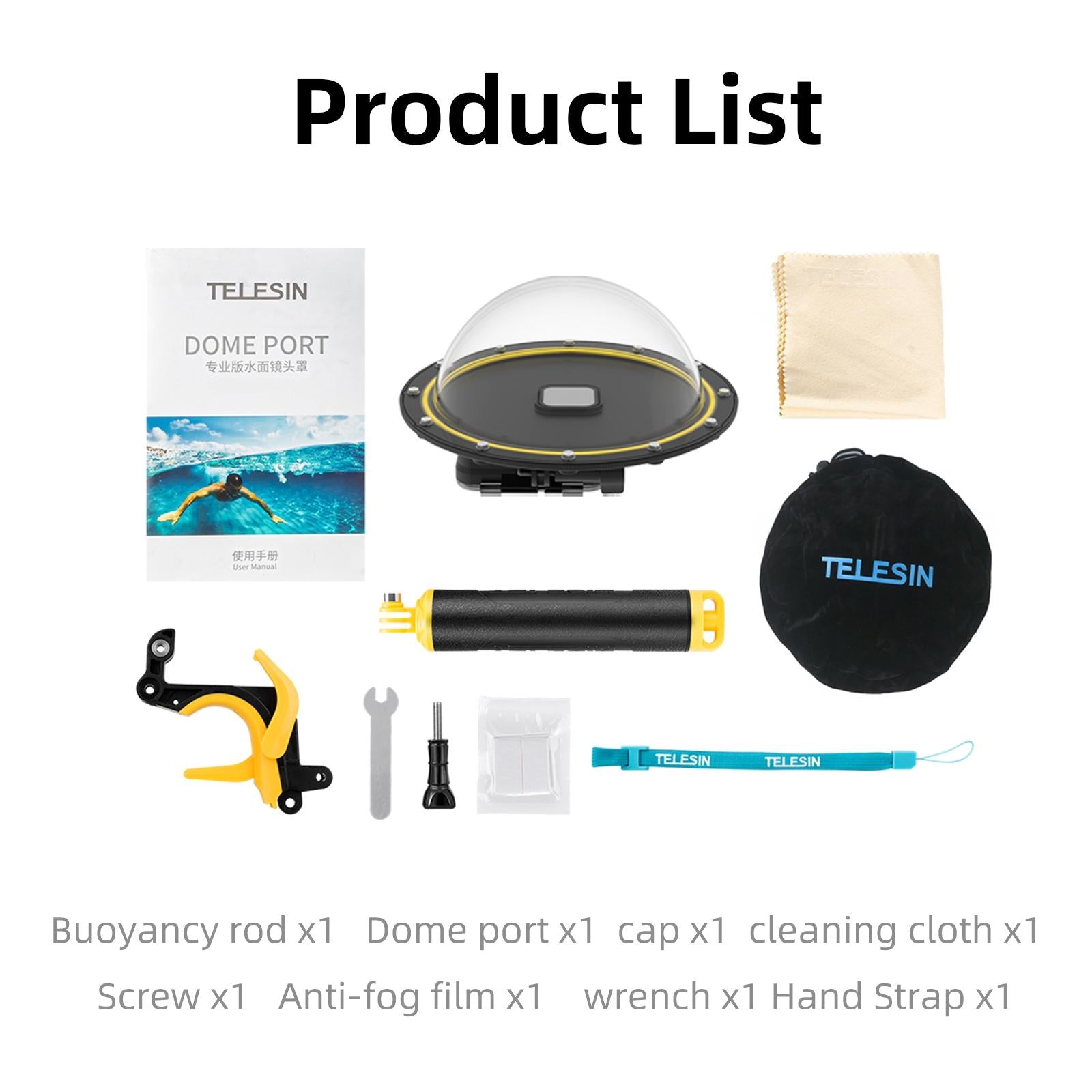 Waterproof Case for Gopro Hero11 / 10 / 9 - 30m Depth