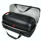 Jbl Partybox On-the-go Hard Eva Storage Bag with Microphone Bag - Shockproof - Black + Orange