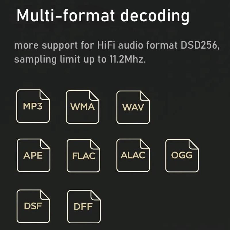 32Gb Hifi Dsd256 Music Player Gray