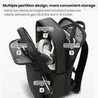 Large Capacity Business Shoulder Bag For Men - Gray