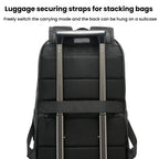 Large Capacity Business Shoulder Bag For Men - Gray