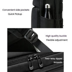 Large Capacity Business Shoulder Bag For Men - Gray