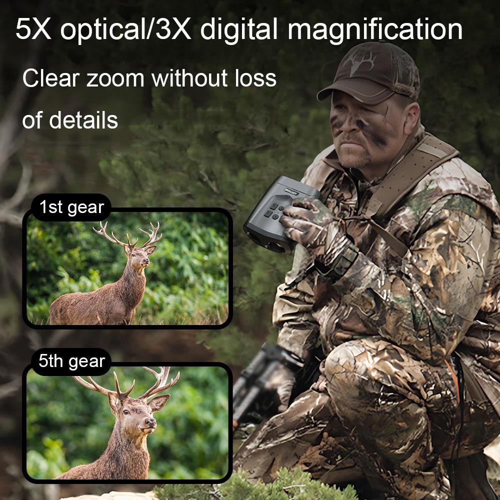 Portable Digital Night Vision Binoculars with 3-inch Hd Lcd Screen