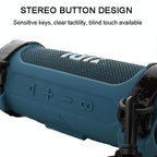 Jbl Flip 6 Speaker Bag with Shoulder Strap - Silicone Case for Travel - Black