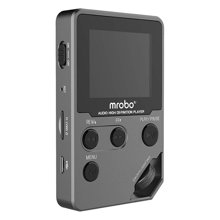 1.8 Inch Hifi Mp3 Player High Sound Quality 8Gb Memory Tf / Fm / E Book Grey