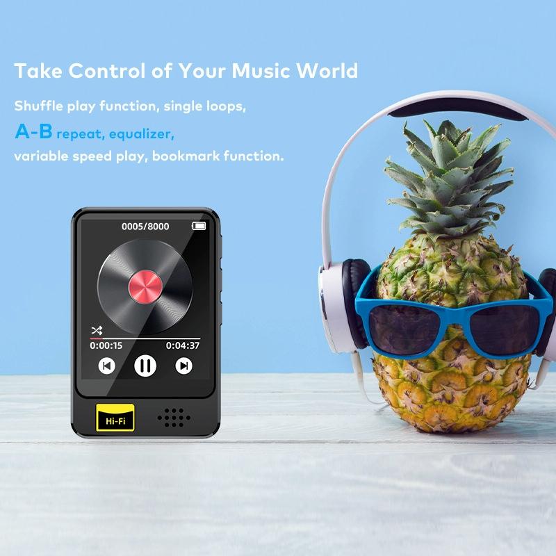 128Gb Bluetooth Mp3 / Mp4 Music Player With Radio & E Book Playback - No Tf Card