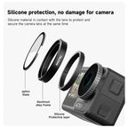 Aluminum Alloy Cpl Filter Set for Dji Action 3 / 4 Lens