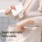 Rechargeable Clip-on Selfie Light with 66 Leds - 3 Modes for Phone Laptop Tablet - Black - White