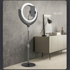 12 Inch Desktop Fill Light Beauty Bracket for Landing Headlights - White