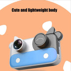 Mini Cartoon Digital Camera for Kids with Wifi - Red