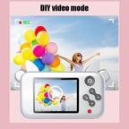 Mini Cartoon Digital Camera for Kids with Wifi - Red