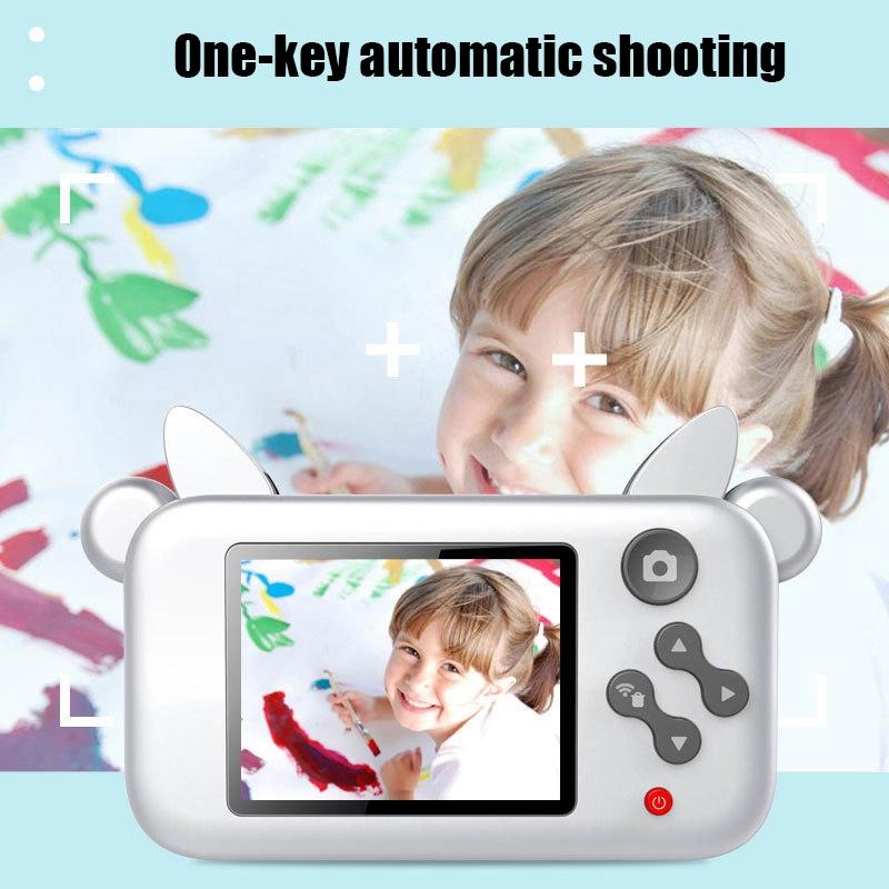 Mini Cartoon Digital Camera for Kids with Wifi - Red
