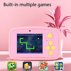 Mini Children Camera with 2.0 Hd Screen - V8 Digital Toy Camera - Pink