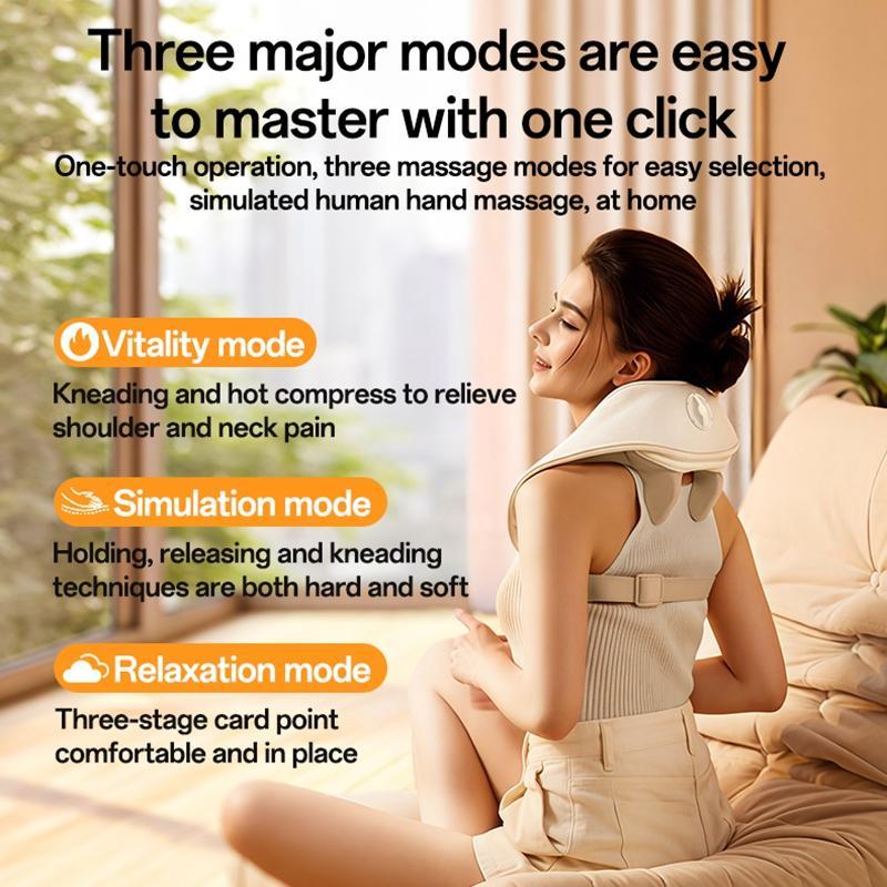 Yesido Mg11 Neck And Shoulder Massager 3 Modes White