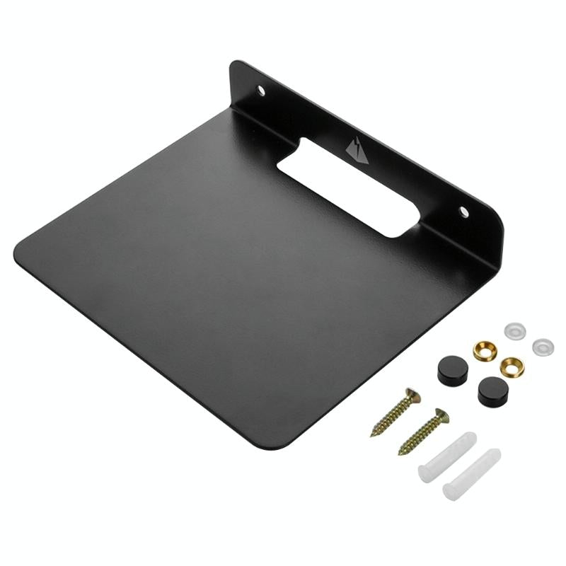 Wall Storage Bracket for Bluetooth Speaker - Universal Size Black