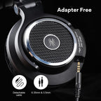 Open Three-Band Monitor Headset 3M Cable Black
