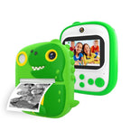 Instant Printing Camera with 2.4 Hd Screen and 32gb Tf Card - Blue