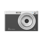 Retro Vlog Self-Shooting Camera - 50Mp Hd 4K Video - Black