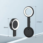 Portable Magnetic Cell Phone Fill Light - White