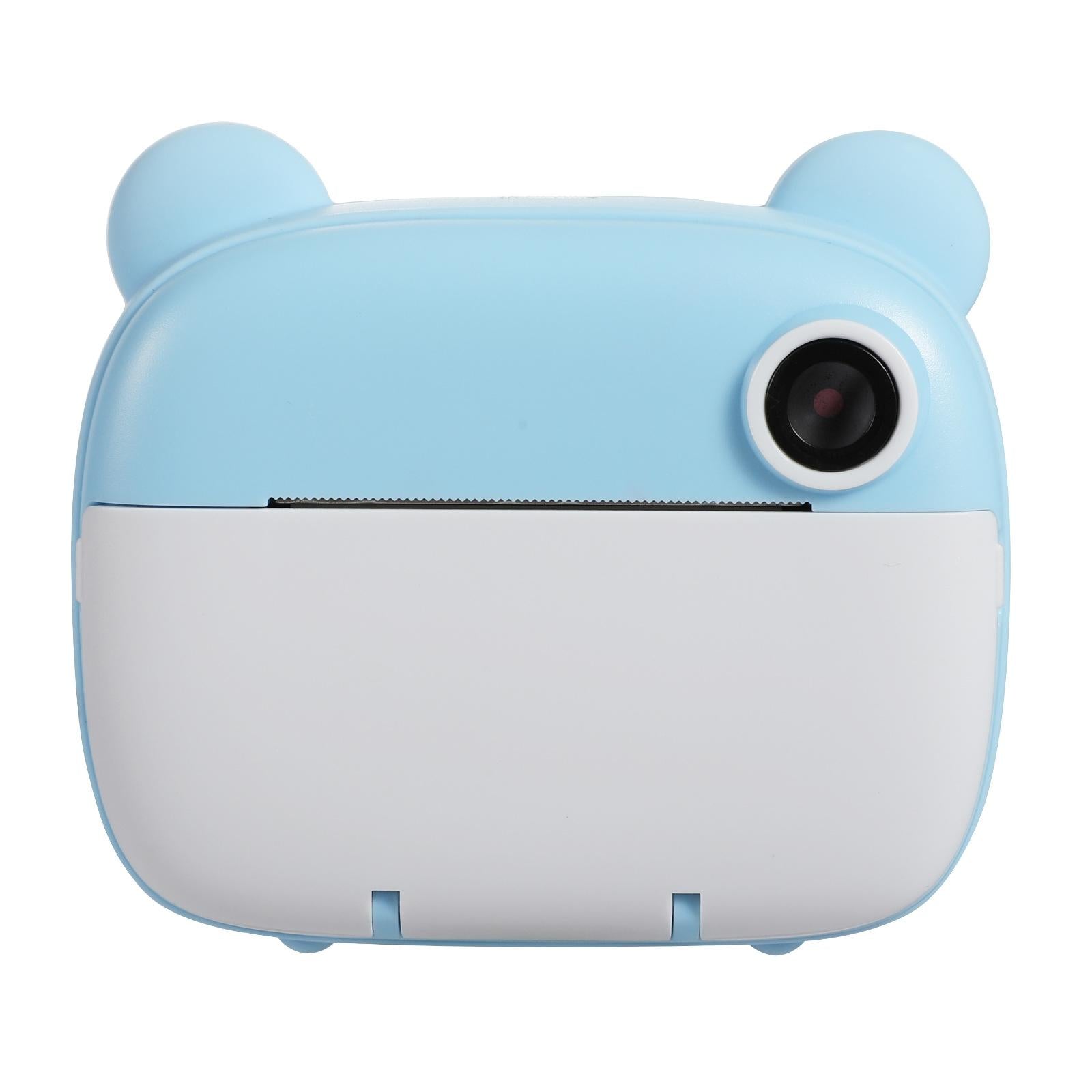 Instant Print Camera for Kids with Dual Lens and 2.4-inch Screen - Pink