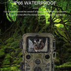 Outdoor Night Vision Hunting Camera with 4k Hd and Infrared Induction Camouflage Design