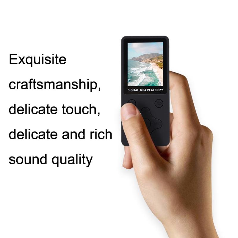 Ultra Thin Lossless Mp4 Player With Hd Video & Sound Quality - White