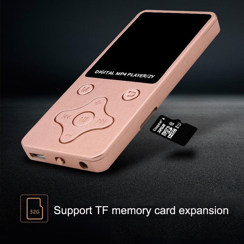 Ultra Thin Lossless Mp4 Player With Hd Video & Sound Quality - White