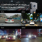 2k Hd Night Vision Car Recorder with Wifi and Single Recording
