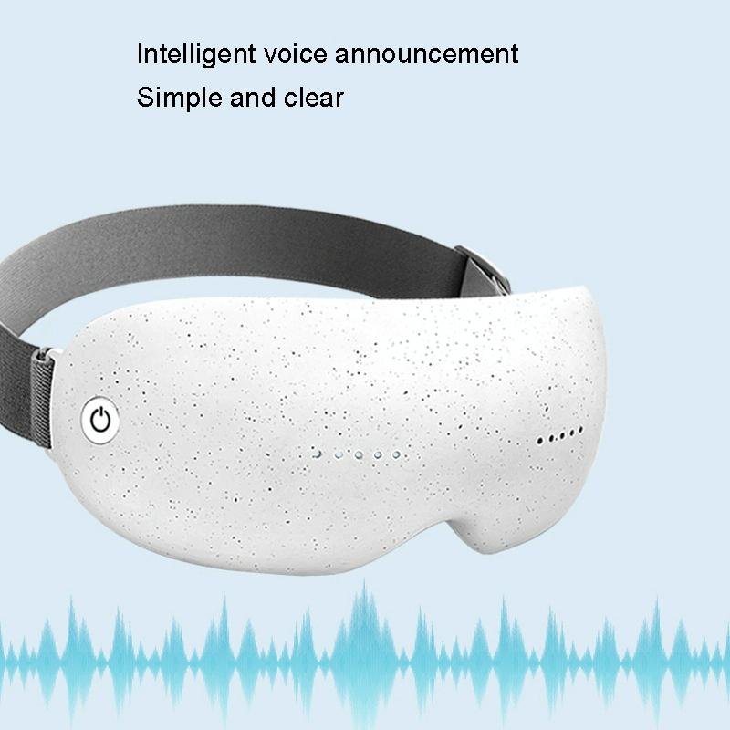Bluetooth Music Eye Massager Hot Vibration Eye Care Rhythm