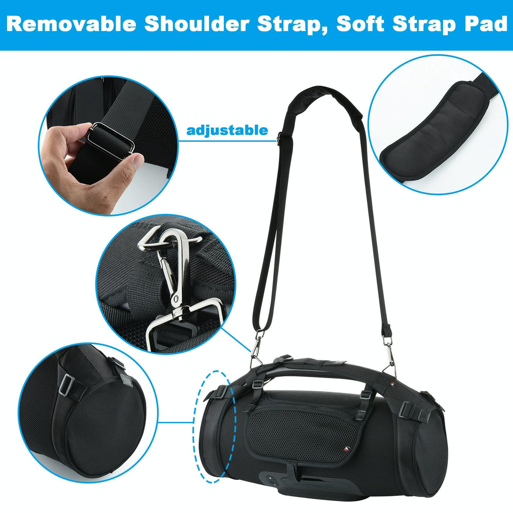 Jbl Boombox Speaker Bag with Shoulder Strap - Portable and Black