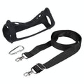 Portable Silicone Case with Shoulder Strap for Jbl Flip 6 Speaker - Black