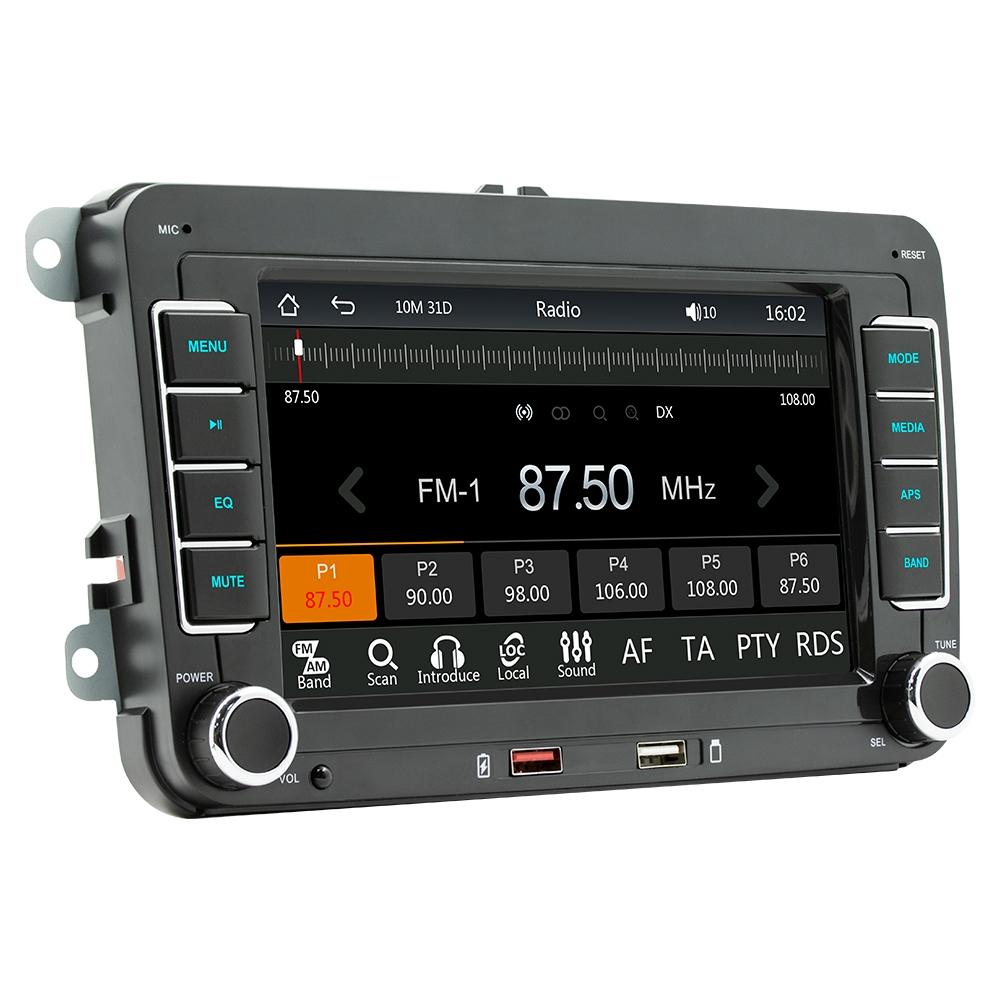 7 Inch Car Mp5 Player With Carplay / Android Auto - F9070 Black