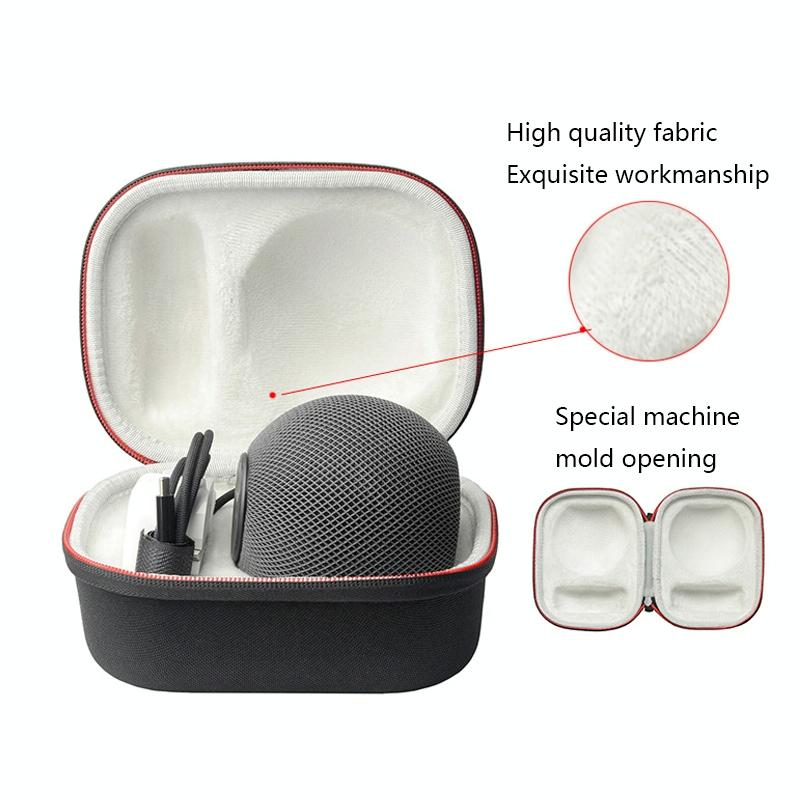 Protective Cover for Apple Homepod Mini - Set of 2 - Black