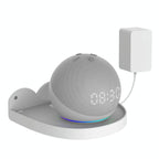 Wall Mount Set for Amazon Echo Dot 4 - 2 Pieces - White