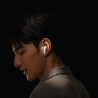 Wireless Smart Noise-cancelling Earphones for Sports - Blue