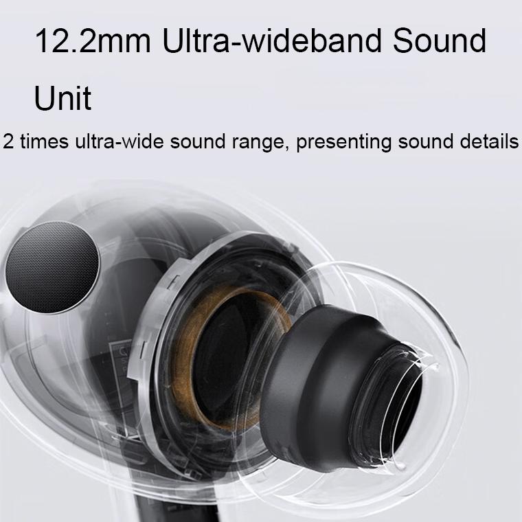Wireless Smart Noise-cancelling Earphones for Sports - Blue