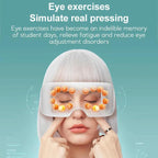 Smart Eye Massager With Vibration & Hot Compress White