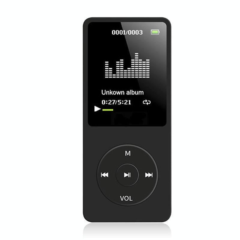 Ultra Thin Screen Mp4 Player Lossless Sound - White