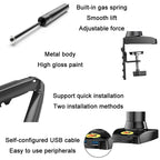 Adjustable Tv Monitor Bracket - Black 17-30 Inches