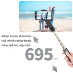 Handheld Stabilizer with Removable Fill Light and App - Black